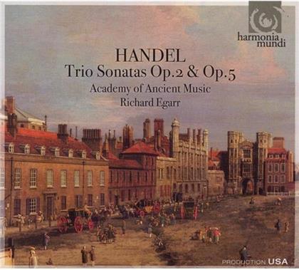 Egarr Richard / Beznosiuk Pavlo, Violine & Georg Friedrich Händel (1685-1759) - Trio Sonate Op2/1-6, Op5/1-7 (2 CDs)