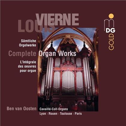 Ben Van Oosten & Louis Vierne (1870-1937) - Sämtliche Orgelwerke (9 CDs)