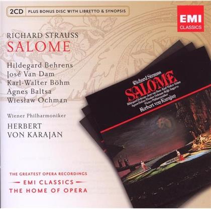 Hildegard Behrens, Richard Strauss (1864-1949), Herbert von Karajan & Wiener Philharmoniker - Salome (3 CDs)