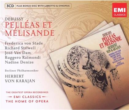 Frederica von Stade, Stilwell, Claude Debussy (1862-1918) & Herbert von Karajan - Pelleas Et Melisande (4 CDs)