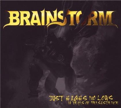 Brainstorm (Heavy) - Just Highs No Lows - B.O. 12 Years (2 CDs)