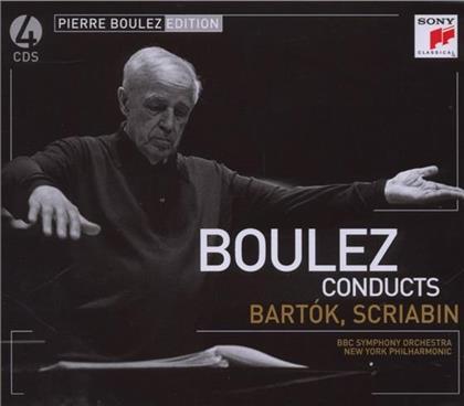 Pierre Boulez (*1925) & Béla Bartók (1881-1945) - Pierre Boulez Edition: Bartok (4 CDs)