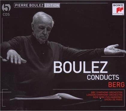 Pierre Boulez (*1925) & Alban Berg (1885-1935) - Pierre Boulez Edition - Berg (5 CDs)