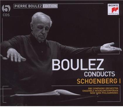 Pierre Boulez (*1925) & Arnold Schönberg (1874-1951) - Pierre Boulez Edition - Schönberg 1 (5 CDs)