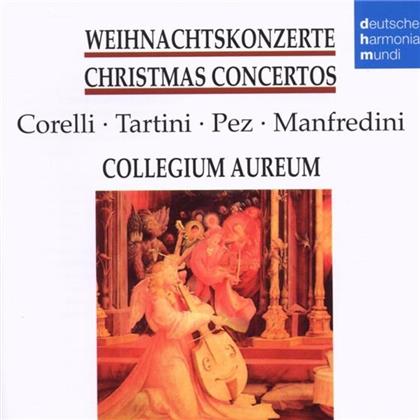 Collegium Aureum & Corelli / Tartini / Pez / Manfredini - Weihnachtskonzerte