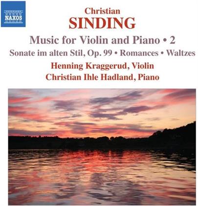 Kraggerud Henning / Hadland Christian & Sinding Sinding - Musik Für Violine & Klavier Vol. 2