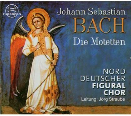 Norddeutscher Figuralchor & Johann Sebastian Bach (1685-1750) - Die Motetten (2 CDs)