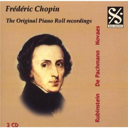 Rubinstein De Pachmann Novaes - Original Piano Roll Recordings (2 CD)