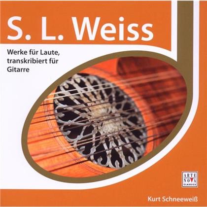 Kurt Schneeweiss & Silvius Leopold Weiss (1686-1750) - Esprit - Werke Für Laute Transkr.Gitarre
