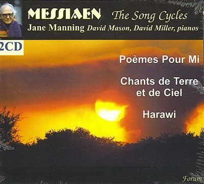 Jane Manning & Olivier Messiaen (1908-1992) - The Song Cycles (2 CDs)