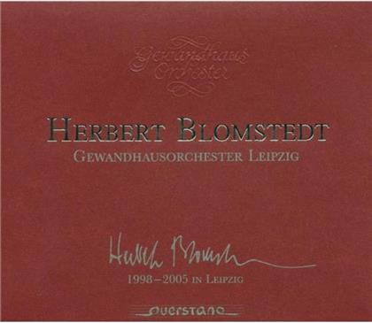 Ludwig van Beethoven (1770-1827), Johannes Brahms (1833-1897), Anton Bruckner (1824-1896), Herbert Blomstedt & Gewandhausorchester Leipzig - Blomstedt 1998-2005 In Leipzig (5 CDs)
