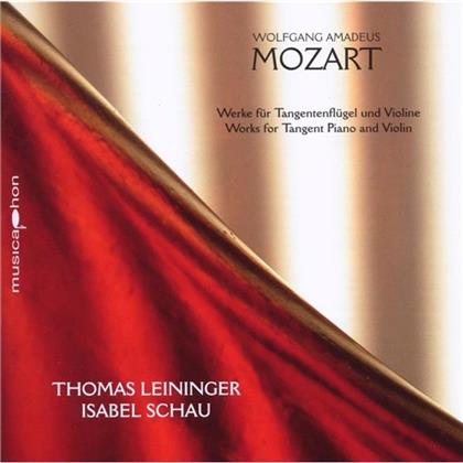 Leininger Thomas / Schau Isabel & Wolfgang Amadeus Mozart (1756-1791) - Werke Für Tangentenflügel + Violine