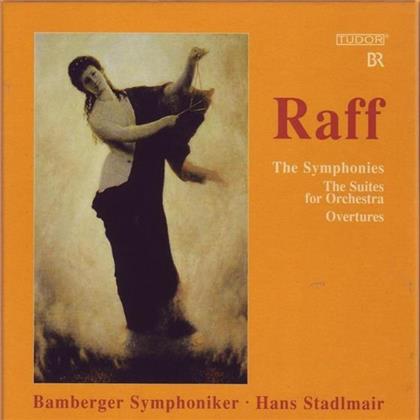 Stadlmair Hans / Bamberger Symphoniker & Joseph Joachim Raff (1822-1882) - Sinfonien Nos. 1-11 (9 CDs)