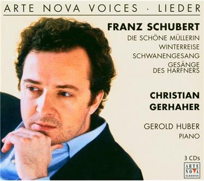 Christian Gerhaher & Franz Schubert (1797-1828) - Schöne Müllerin, Winterreise (3 CDs)