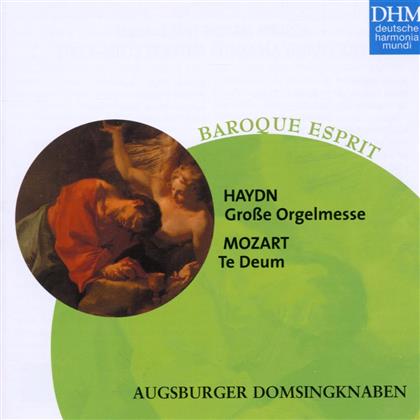 Augsburger Domsingknaben & Mozart/Haydn - Grosse Orgelmesse Es-Dur