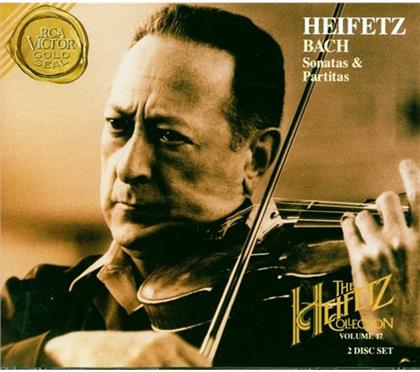 Jascha Heifetz & Johann Sebastian Bach (1685-1750) - V. 17 Sonaten+Partiten Für Violine (2 CDs)