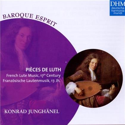 Konrad Junghänel - Europäische Lautenmusik Vol.1 - Pieces de Luth, Französiche Lautenmusik 17.Jh.