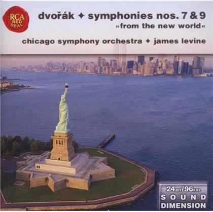 James Levine & Antonin Dvorák (1841-1904) - 24/96 - Sinfonien 7 & 9