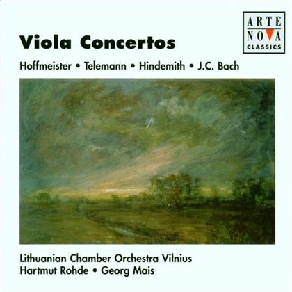 Mais G. / Rohde H. / Lithuanian Co & Hoffmeister / Telemann / Hindemith - Viola Concertos