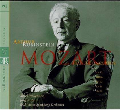 Arthur Rubinstein & Wolfgang Amadeus Mozart (1756-1791) - Klavierkonzerte / Collect.61 (2 CDs)