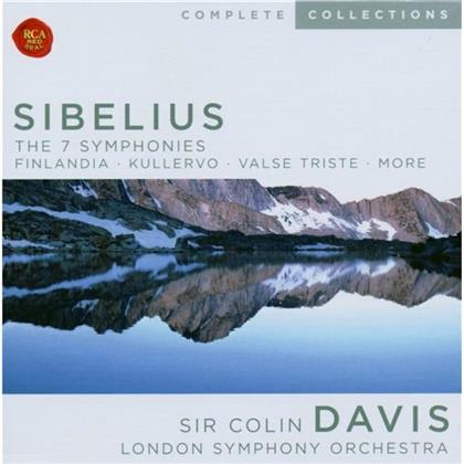 Sir Colin Davis & Jean Sibelius (1865-1957) - Complete Collection - Sibelius (7 CDs)