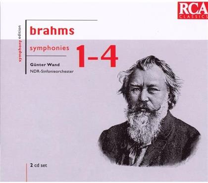 Wand Günter / Sondr & Johannes Brahms (1833-1897) - Sinfonien 1-4 (Ga) (2 CDs)