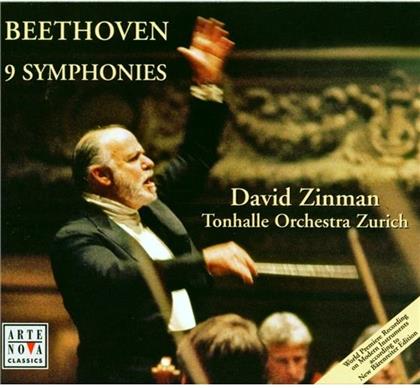 Ludwig van Beethoven (1770-1827), David Zinman & Tonhalle Orchester Zürich - Complete Symphony Edition (5 CDs)