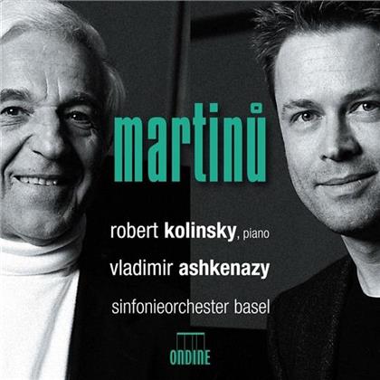 Robert Kolinsky & Bohuslav Martinu (1890-1959) - Klavierkonz.2&4 / Fresques