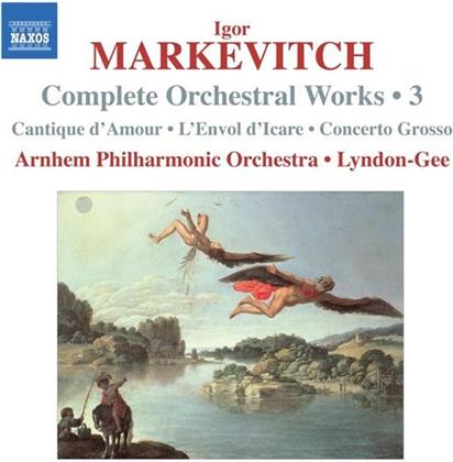 Lyndon-Gee Christopher / Arnhem Po & Igor Markevitch - Concerto Grosso/L'envol D'icare