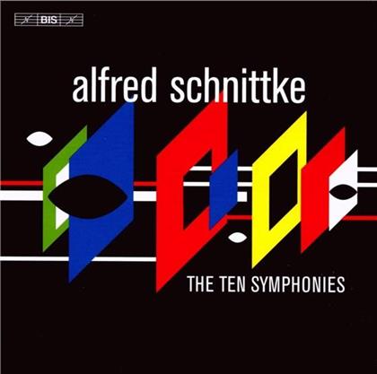 Järvi Neeme / Nsegerstam / Kamu Okko U.A & Alfred Schnittke (1934-1998) - Sinfonien Nr.1-10 (6 CDs)