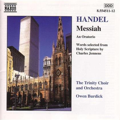 Burdick Owen / Trinity Church Choir&Orch & Georg Friedrich Händel (1685-1759) - Messias - English (2 CDs)