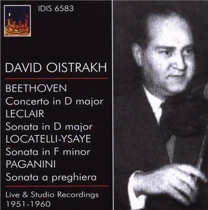 David Oistrakh & Beethoven / Leclair / - Violinkonzert / Violinsonaten