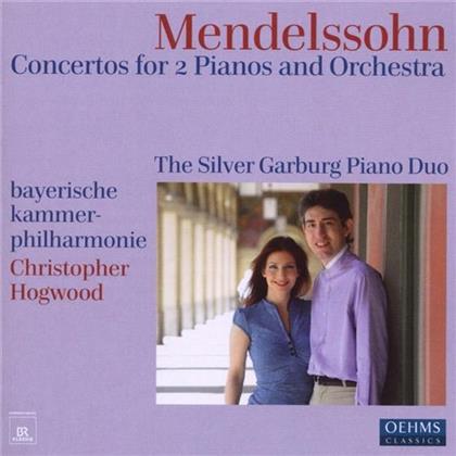 Silver Garburg Piano Duo, Silver Garburg Duo / Hogwood Christopher & Christopher Hogwood - Konzerte F.2Klaviere