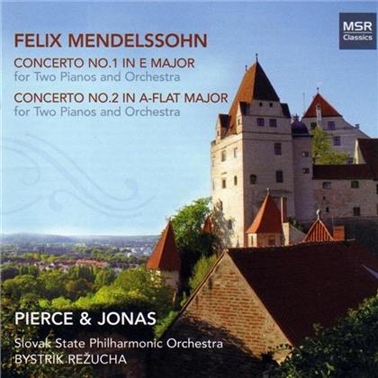 Pierce,Jonas,Slovak State Phil & Felix Mendelssohn-Bartholdy (1809-1847) - Concertos For Two
