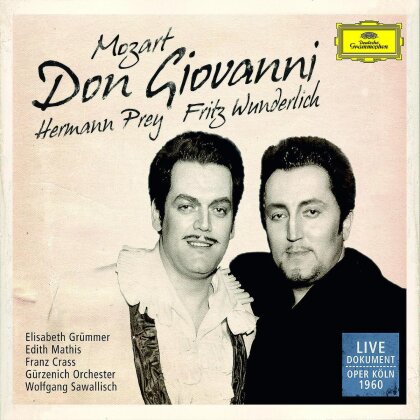 Prey Hermann / Wunderlich/Grèmmer/Mathis & Wolfgang Amadeus Mozart (1756-1791) - Don Giovanni (Ga In Deutscher ...) (3 CDs)