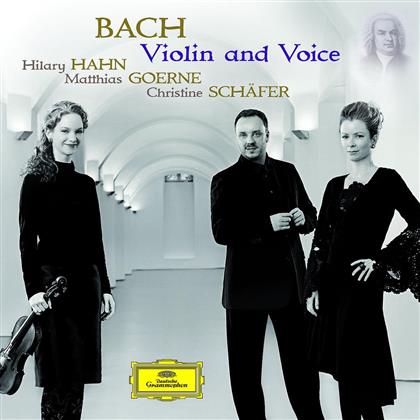 Hahn Hilary / Goerne Matthias / Schäfer & Johann Sebastian Bach (1685-1750) - Violin And Voice