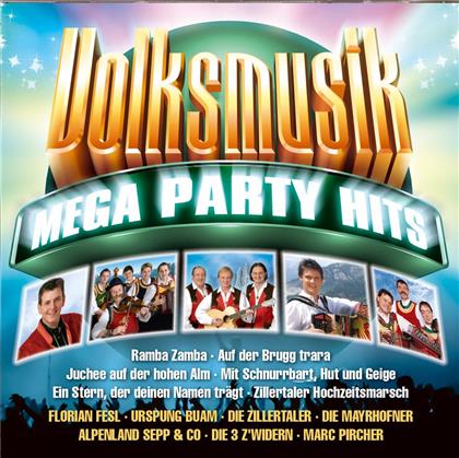 Volksmusik Mega Party Hits - Divers (2 CDs)