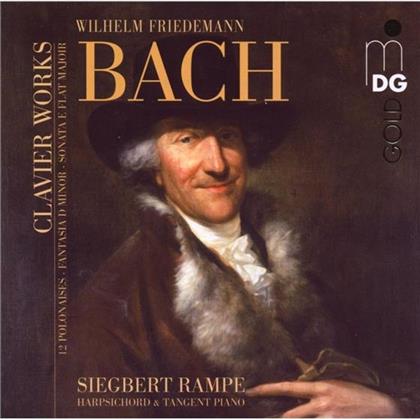 Siegbert Rampe, Cembalo & Tangentenflüge & Wilhelm Friedemann Bach (1710 - 1784) - Clavierwerke