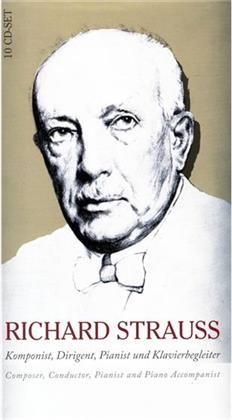 Richard Strauss (1864-1949) & Richard Strauss (1864-1949) - Komponist, Dirigent, Pianist (10 CDs)