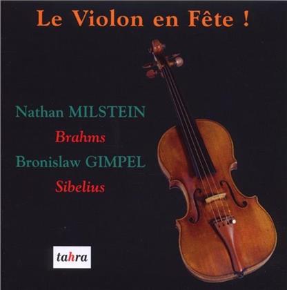 Gimpel Bronislaw, Violine & Sibelius Jean / Brahms - Konzert Fuer Violine Op47