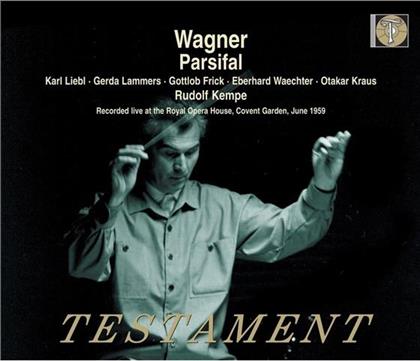 Kempe Rudolf / Frick / Lammers / Wächter & Richard Wagner (1813-1883) - Parsifal (4 CDs)