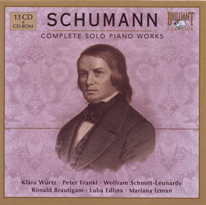 Brautigam/Würtz/Fran & Robert Schumann (1810-1856) - Compl.Pianoworks (13 CD)