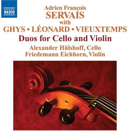 Hülshoff Alexander / Eichhorn Friedemann & Adrien Francois Servais - Duos De Concert / Grand Duos Sur Les H.