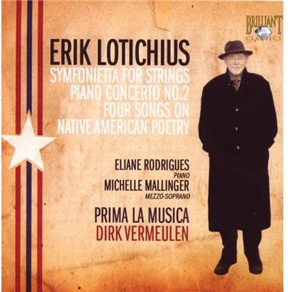 Vermeulen Dirk / Rodrigues Eliane & Erik Lotichius - Symphonietta/Klavkonzert2