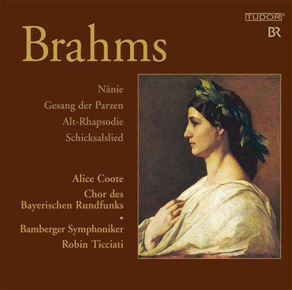 Coote Alice / Bamberger Symphoniker & Johannes Brahms (1833-1897) - Nänie / Alt-Rhapsodie (SACD)