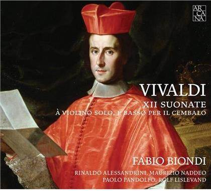 Biondi Fabio, Violine / Alessandrini & Antonio Vivaldi (1678-1741) - Sonate Für Violine & B.C. F13 1-12 (2 CDs)