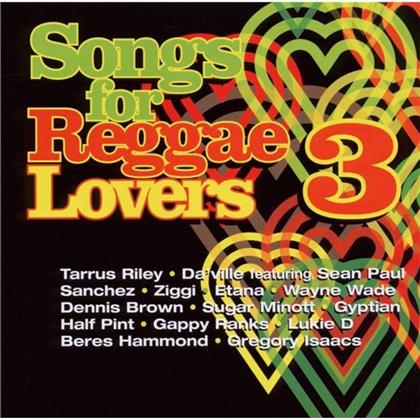 Songs For Reggae Lovers - Various 3 - Greensleeves (2 CDs)