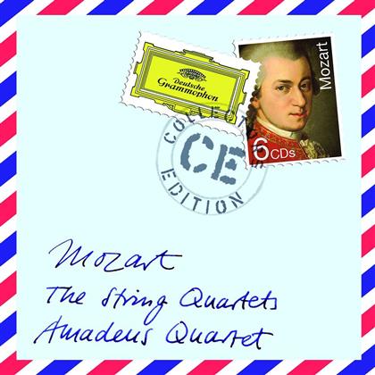 Amadeus Quartet & Wolfgang Amadeus Mozart (1756-1791) - String Quartets (6 CDs)