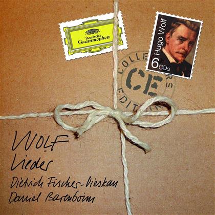 Fischer-Dieskau Dietrich / Barenboim & Hugo Wolf (1860-1903) - Lieder (6 CDs)