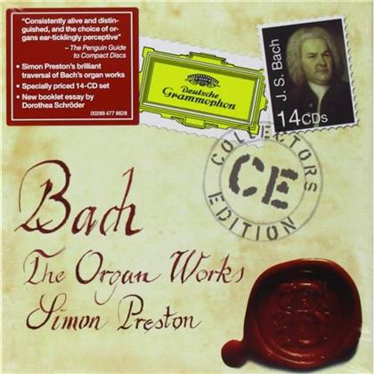 Simon Preston & Johann Sebastian Bach (1685-1750) - Organ Works The (14 CDs)